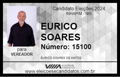 Candidato EURICO SOARES 2024 - INHAPIM - Eleições