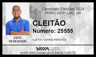 Candidato CLEITÃO 2024 - PEDRO LEOPOLDO - Eleições