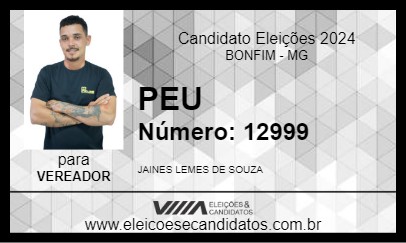 Candidato PEU 2024 - BONFIM - Eleições