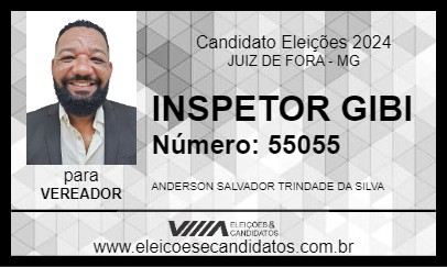 Candidato INSPETOR GIBI 2024 - JUIZ DE FORA - Eleições