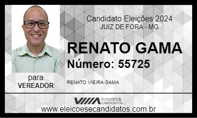 Candidato RENATO GAMA 2024 - JUIZ DE FORA - Eleições