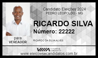 Candidato RICARDO SILVA 2024 - PEDRO LEOPOLDO - Eleições