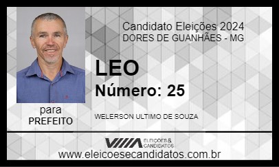 Candidato LEO 2024 - DORES DE GUANHÃES - Eleições