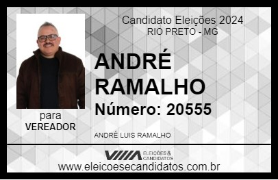 Candidato ANDRÉ RAMALHO 2024 - RIO PRETO - Eleições