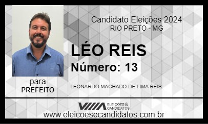 Candidato LÉO REIS 2024 - RIO PRETO - Eleições