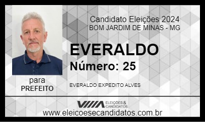 Candidato EVERALDO 2024 - BOM JARDIM DE MINAS - Eleições