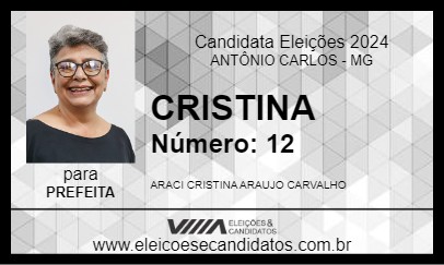 Candidato CRISTINA 2024 - ANTÔNIO CARLOS - Eleições