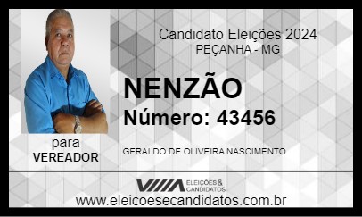 Candidato NENZÃO 2024 - PEÇANHA - Eleições