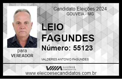 Candidato LEIO FAGUNDES 2024 - GOUVEIA - Eleições