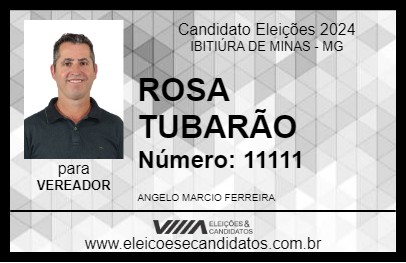 Candidato ROSA TUBARÃO 2024 - IBITIÚRA DE MINAS - Eleições