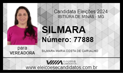 Candidato SILMARA 2024 - IBITIÚRA DE MINAS - Eleições