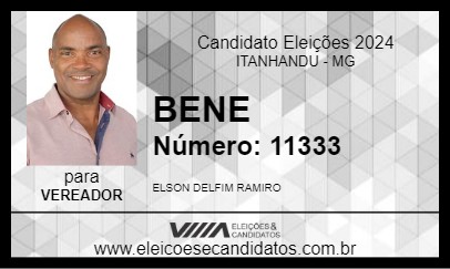 Candidato BENE 2024 - ITANHANDU - Eleições