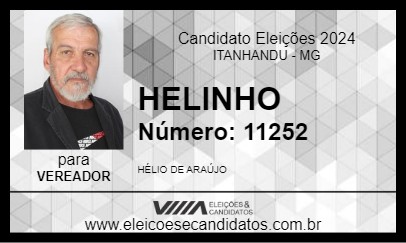 Candidato HELINHO 2024 - ITANHANDU - Eleições