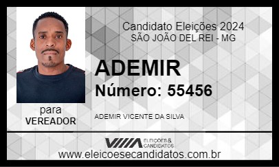 Candidato ADEMIR 2024 - SÃO JOÃO DEL REI - Eleições