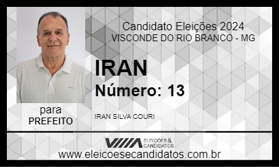 Candidato IRAN 2024 - VISCONDE DO RIO BRANCO - Eleições