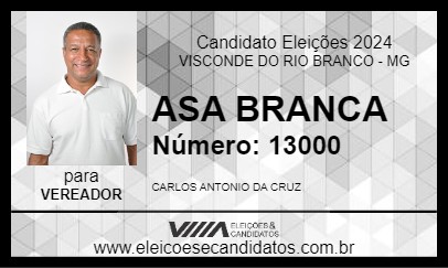 Candidato ASA BRANCA 2024 - VISCONDE DO RIO BRANCO - Eleições