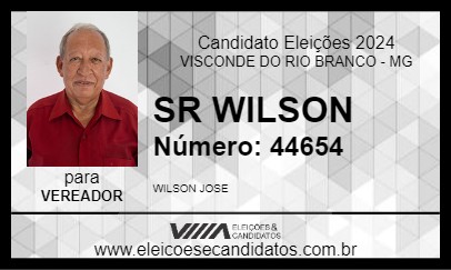 Candidato SR WILSON 2024 - VISCONDE DO RIO BRANCO - Eleições