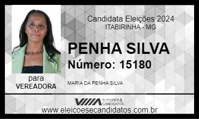 Candidato PENHA SILVA 2024 - ITABIRINHA - Eleições