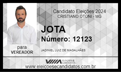 Candidato JOTA 2024 - CRISTIANO OTONI - Eleições