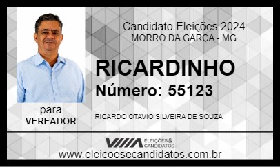 Candidato RICARDINHO 2024 - MORRO DA GARÇA - Eleições