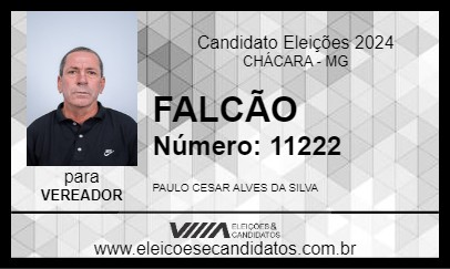 Candidato FALCÃO 2024 - CHÁCARA - Eleições