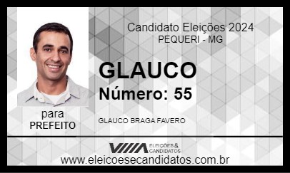 Candidato GLAUCO 2024 - PEQUERI - Eleições