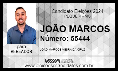 Candidato JOÃO MARCOS 2024 - PEQUERI - Eleições