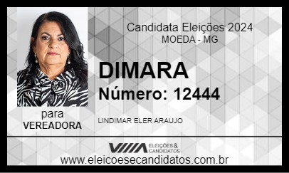 Candidato DIMARA 2024 - MOEDA - Eleições