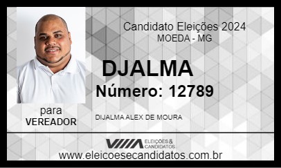 Candidato  DJALMA 2024 - MOEDA - Eleições