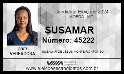 Candidato  SUSAMAR 2024 - MOEDA - Eleições