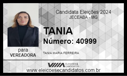 Candidato TANIA 2024 - JECEABA - Eleições