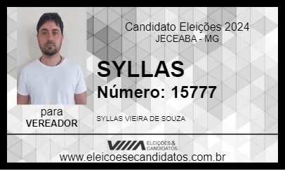 Candidato SYLLAS 2024 - JECEABA - Eleições