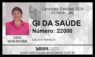 Candidato GI DA SAÚDE 2024 - EXTREMA - Eleições