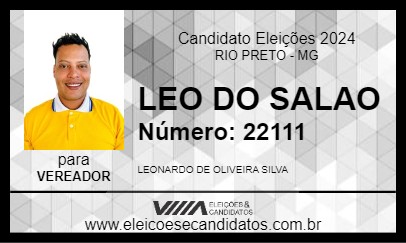 Candidato LEO DO SALAO 2024 - RIO PRETO - Eleições