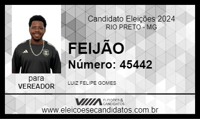 Candidato FEIJÃO 2024 - RIO PRETO - Eleições