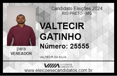 Candidato VALTECIR GATINHO 2024 - RIO PRETO - Eleições