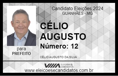 Candidato CÉLIO AUGUSTO 2024 - GUANHÃES - Eleições