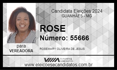 Candidato ROSE 2024 - GUANHÃES - Eleições