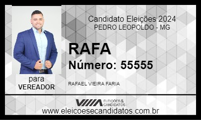 Candidato RAFA 2024 - PEDRO LEOPOLDO - Eleições