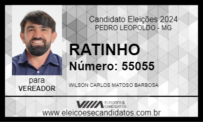 Candidato RATINHO 2024 - PEDRO LEOPOLDO - Eleições