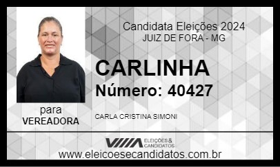 Candidato CARLINHA 2024 - JUIZ DE FORA - Eleições