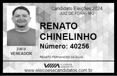 Candidato RENATO CHINELINHO 2024 - JUIZ DE FORA - Eleições