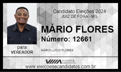 Candidato MÁRIO FLORES 2024 - JUIZ DE FORA - Eleições