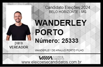 Candidato WANDERLEY PORTO 2024 - BELO HORIZONTE - Eleições