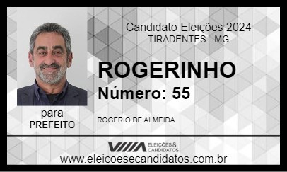 Candidato ROGERINHO 2024 - TIRADENTES - Eleições