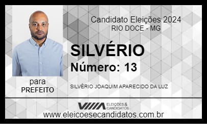 Candidato SILVÉRIO 2024 - RIO DOCE - Eleições