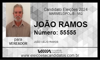 Candidato JOÃO RAMOS 2024 - MARMELÓPOLIS - Eleições