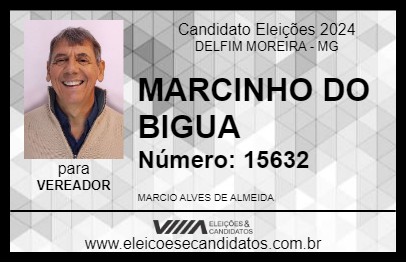 Candidato MARCINHO DO BIGUA 2024 - DELFIM MOREIRA - Eleições