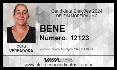 Candidato BENE 2024 - DELFIM MOREIRA - Eleições