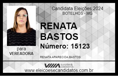 Candidato RENATA BASTOS 2024 - BOTELHOS - Eleições